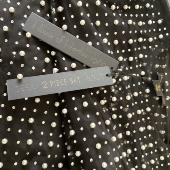 New House Of Harlow dress and pearl embellished jacket - Picture 4 of 9